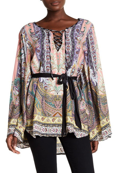 Paisley Power Blouse