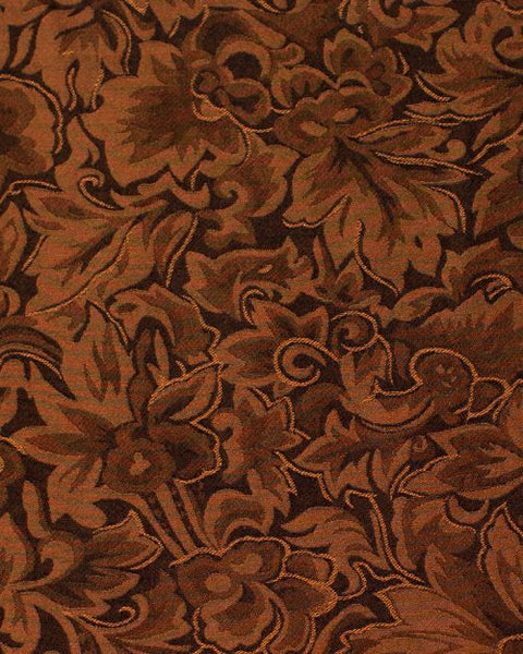 Solid Color Baroque Jacquard Silk Scarf 20"