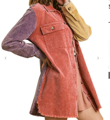 Rust Stone Wash Jacket